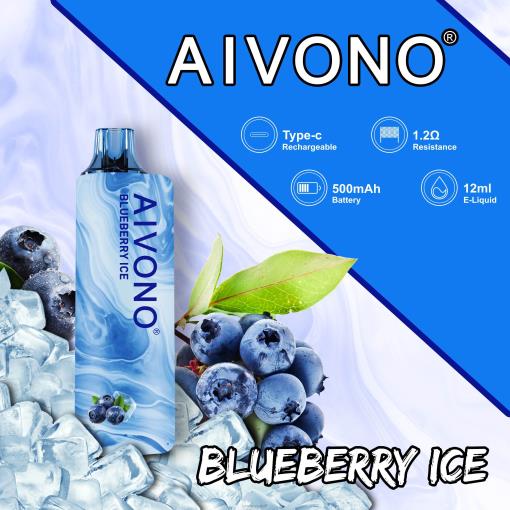 Aivono AIM GUN 7000 Blueberry Ice TLF20104