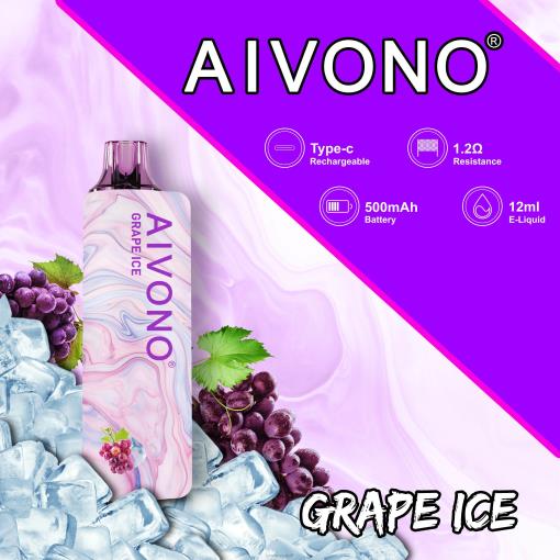 Aivono AIM GUN 7000 Grape Ice TLF20102