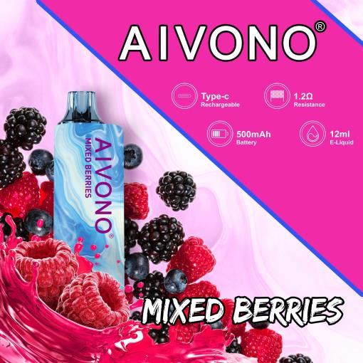 Aivono AIM GUN 7000 Mixed Berries TLF20111 Aivono AIM GUN 7000 Mixed Berries TLF20111
