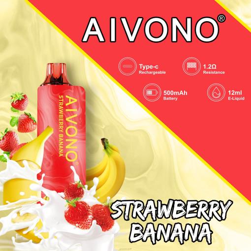 Aivono AIM GUN 7000 Strawberry Banana TLF20107