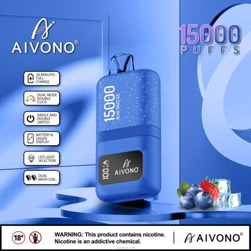 Aivono AIM magic 15000 Blue Razz Ice TLF2064