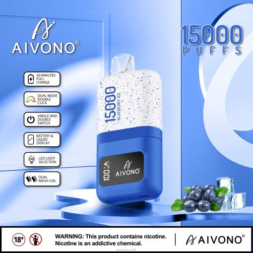 Aivono AIM magic 15000 Blueberry Ice TLF2068