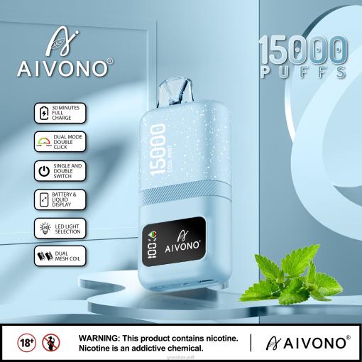 Aivono AIM magic 15000 Cool Mint TLF2062