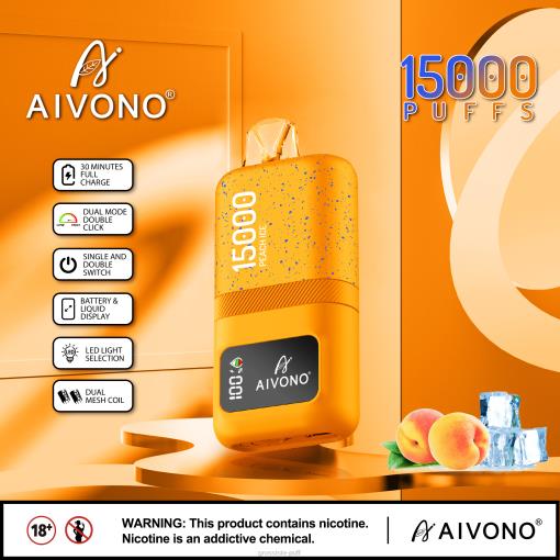 Aivono AIM magic 15000 Peach Ice TLF2059