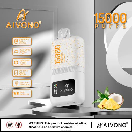 Aivono AIM magic 15000 Pineapple Coconut TLF2072