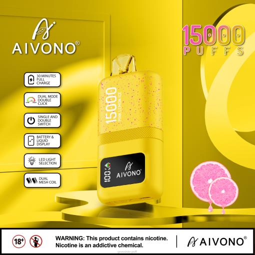 Aivono AIM magic 15000 Pink Lemon Ice TLF2061