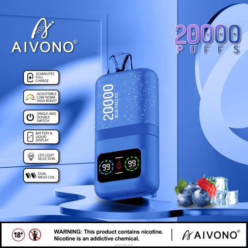 Aivono AIM magic 20000 Blue Razz Ice TLF2079 Aivono AIM magic 20000 Blue Razz Ice TLF2079