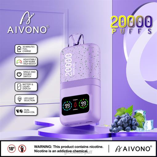 Aivono AIM magic 20000 Grape Ice TLF2086