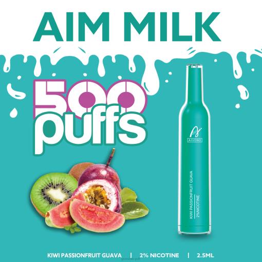 Aivono AIM MILK 500 Kiwi Passionfruit Guava TLF20272