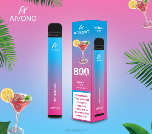 Aivono AIM PLUS 800 Pink Lemonade TLF20191