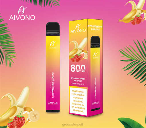 Aivono AIM PLUS 800 Strawberry Banana TLF20192