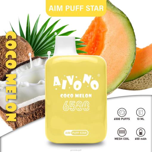 Aivono AIM PUFF STAR 6500 Coco Melon TLF20297