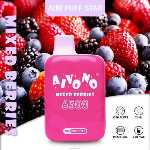 Aivono AIM PUFF STAR 6500 Mixed Berries TLF20290