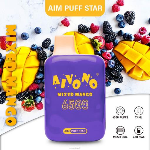 Aivono AIM PUFF STAR 6500 Mixed Mango TLF20296