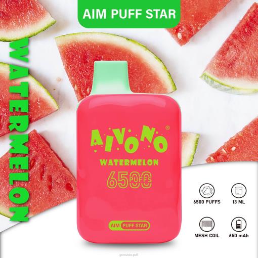 Aivono AIM PUFF STAR 6500 Watermelon TLF20291
