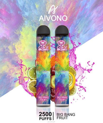 Aivono AIM SNAKE 2500 Big Bang Fruit TLF20322 Aivono AIM SNAKE 2500 Big Bang Fruit TLF20322