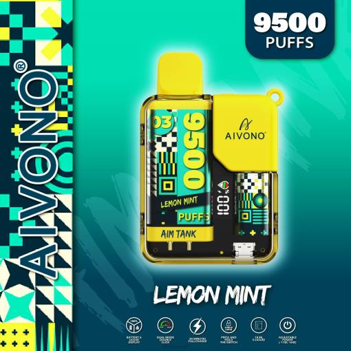 Aivono AIM TANK 9500 Lemon Mint TLF2035