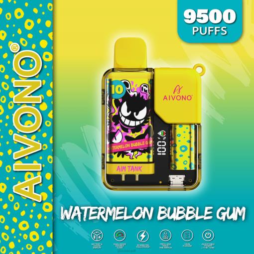Aivono AIM TANK 9500 Watermelon Bubble Gum TLF2044