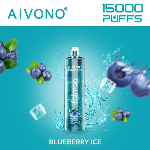 Aivono FATMAN 15000 Blueberry Ice TLF2014