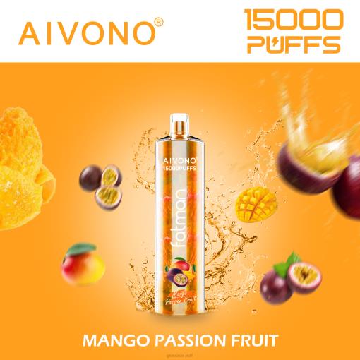 Aivono FATMAN 15000 Mango Passion Fruit TLF2019 Aivono FATMAN 15000 Mango Passion Fruit TLF2019
