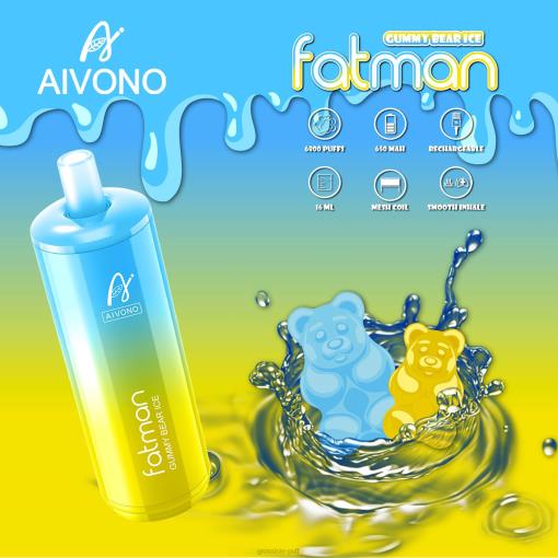 Aivono FATMAN 6800 Gummy Bear Ice TLF2032