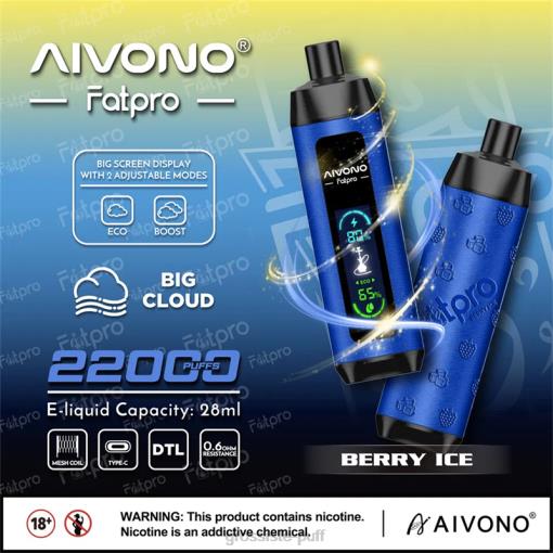 Aivono Fatpro 22000 Berry Ice TLF2010 Aivono Fatpro 22000 Berry Ice TLF2010