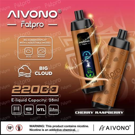 Aivono Fatpro 22000 Cherry Raspberry TLF204
