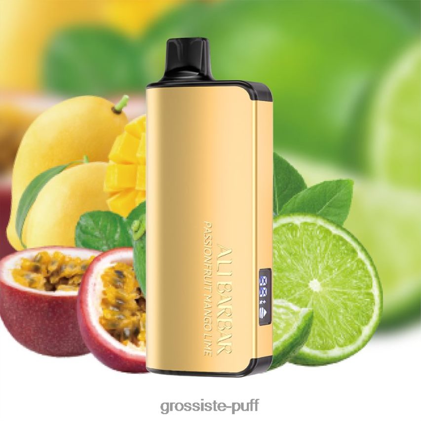 Alibarbar Ingot 20000 Disposable Vape Passionfruit Mango Lime Z0642239