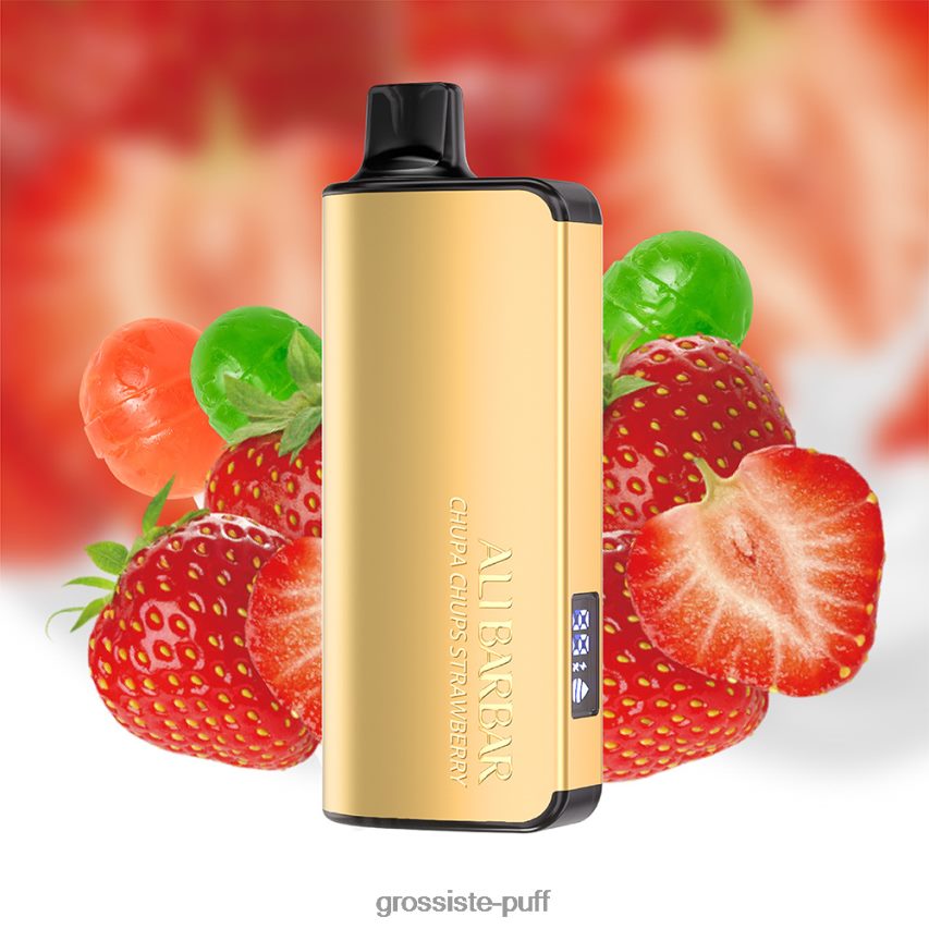 Alibarbar Ingot 9000 Disposable Vape Chupa Chups Strawberry Z0642217