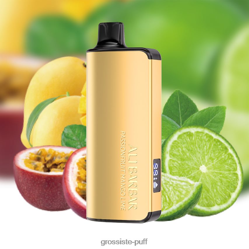 Alibarbar Ingot 9000 Disposable Vape Passionfruit Mango Lime Z0642222