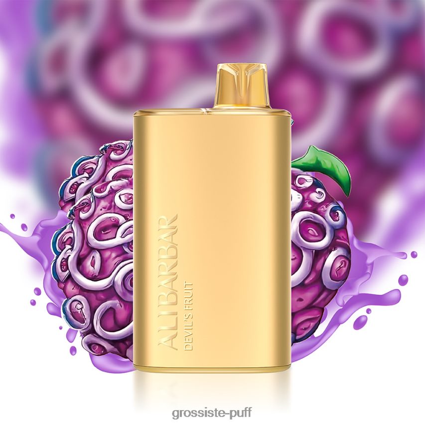 Alibarbar Rich 8000 Disposable Vape Grape Hubba Bubba Z064226
