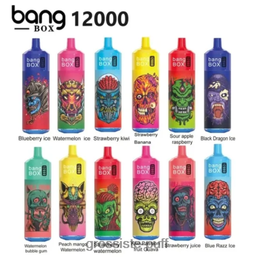 Bang Box 12000 Puffs RGB Light Disposable L6HJ6637