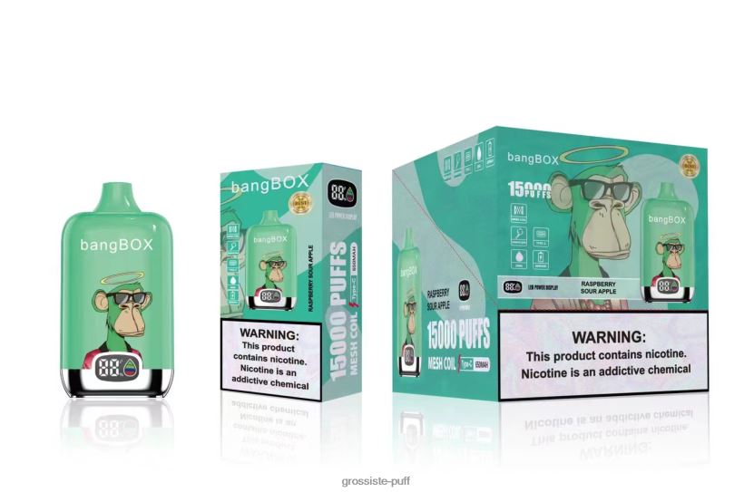 Bang Box 15000 Puffs Raspberry Sour Apple L6HJ6642