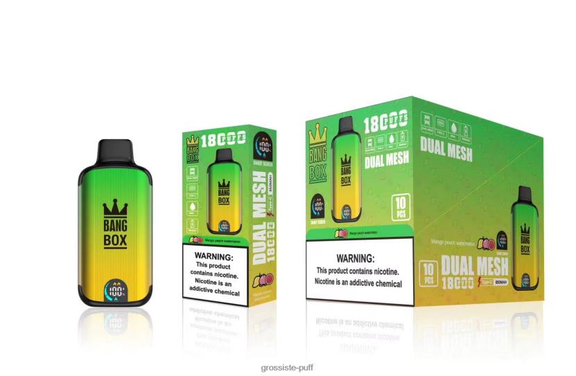 Bang Box 18000 puffs Mango Peach Watermelon L6HJ6689