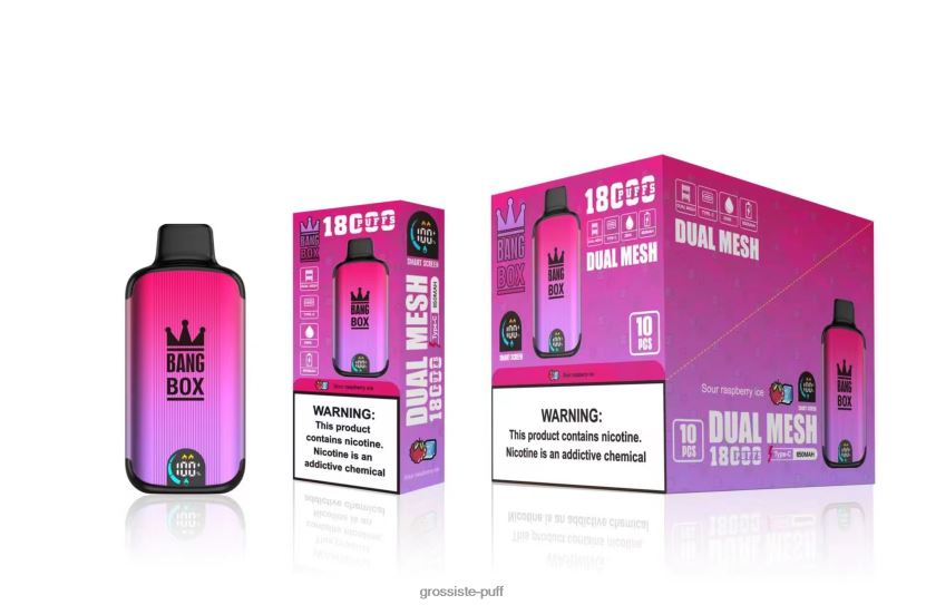 Bang Box 18000 puffs Sour Raspberry Ice L6HJ6698