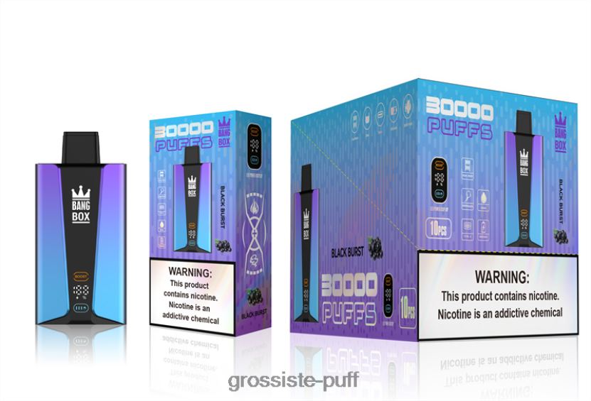 Bang Box 30000 Puffs Smart Screen Black Burst L6HJ6677