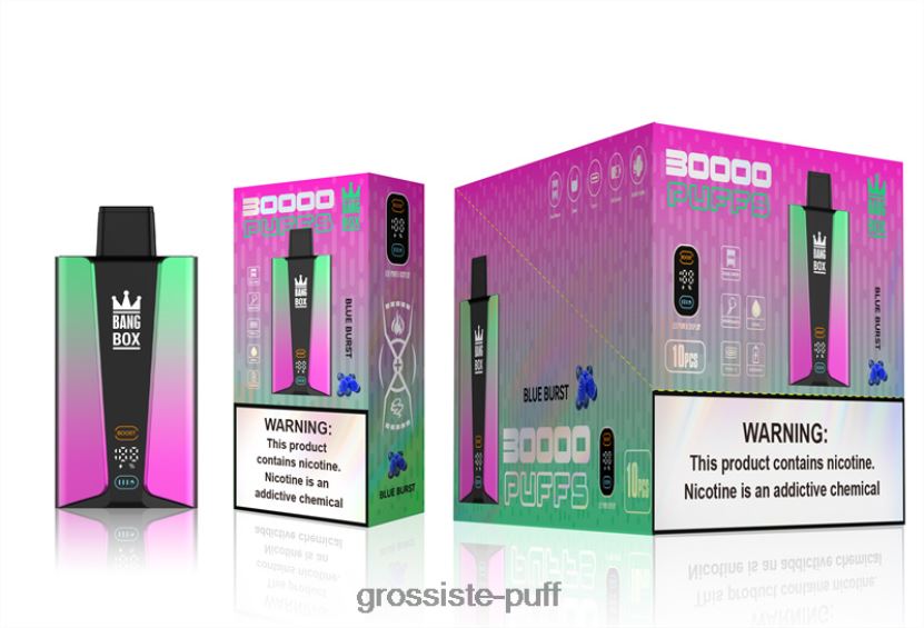 Bang Box 30000 Puffs Smart Screen Blue Burst L6HJ6682