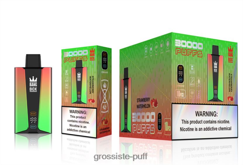 Bang Box 30000 Puffs Smart Screen Strawberry Watermelon L6HJ6675