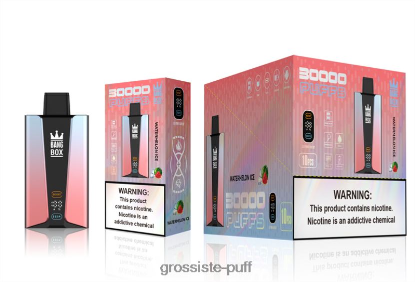Bang Box 30000 Puffs Smart Screen Watermelon Ice L6HJ6686