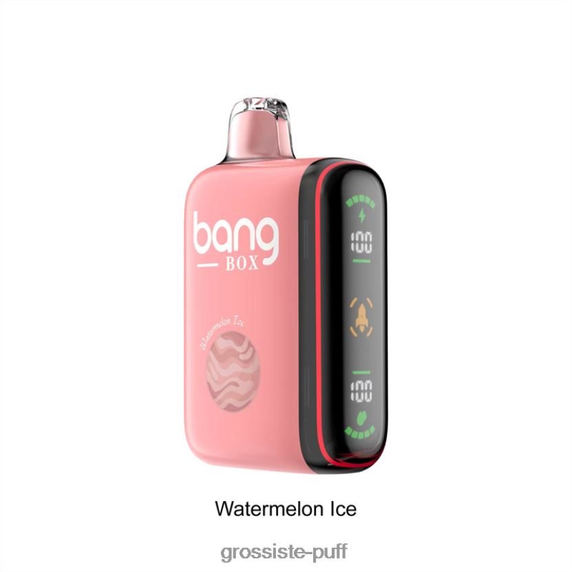 Bang Box 9000-18000 Puffs Intelligent Power Display Watermelon Ice L6HJ6634