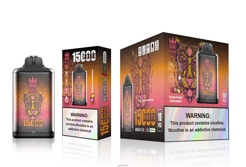 Bang Box S1-15000puff Mango Peach Watermelon L6HJ66107