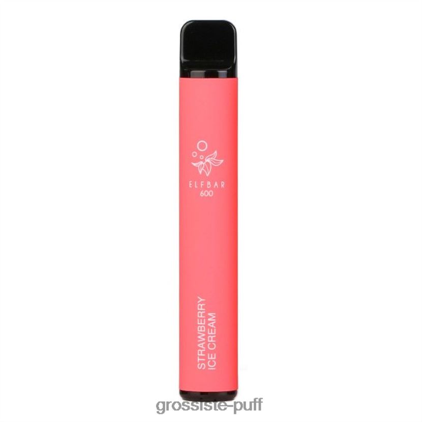 ELFBAR 600 Strawberry Ice Cream 0FPL40104 ELFBAR 600 Strawberry Ice Cream 0FPL40104