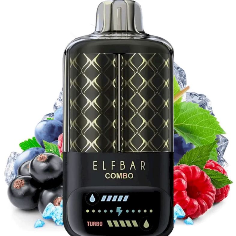 Elf Bar Combo 25000 Blackcurrant Raspberry & Grape H6FPR8 Elf Bar Combo 25000 Blackcurrant Raspberry & Grape H6FPR8