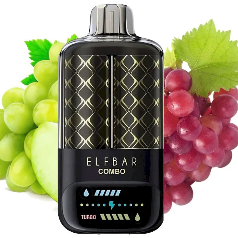 Elf Bar Combo 25000 Green Grape & Grape H6FPR9