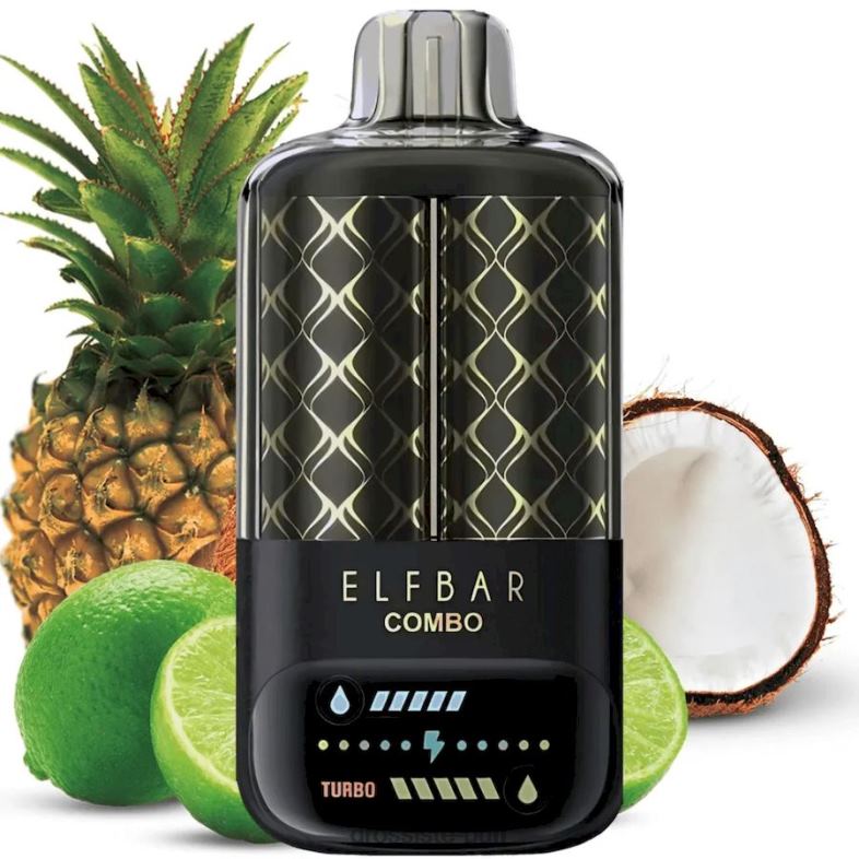 Elf Bar Combo 25000 Lime & Pineapple H6FPR5