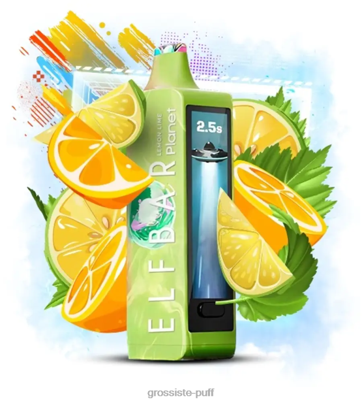 Elf Bar Planet 25000 Lemon Lime H6FPR16
