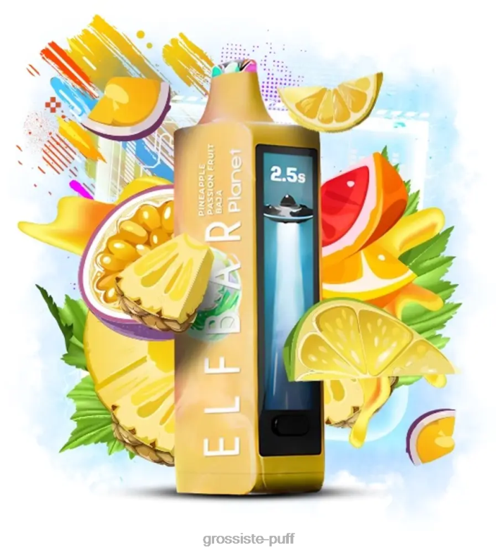 Elf Bar Planet 25000 Pineapple Passion Fruit Baja H6FPR27