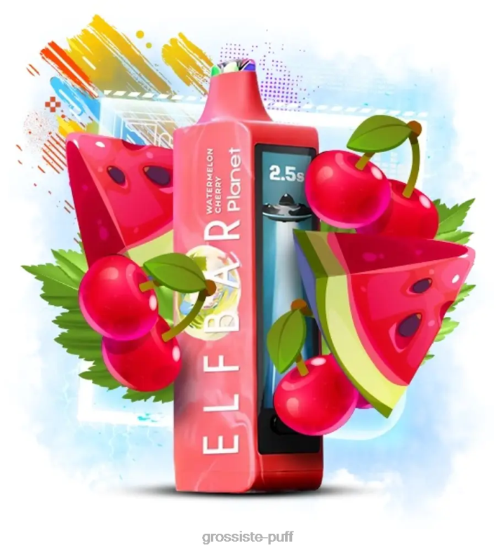 Elf Bar Planet 25000 Watermelon cherry H6FPR21 Elf Bar Planet 25000 Watermelon cherry H6FPR21