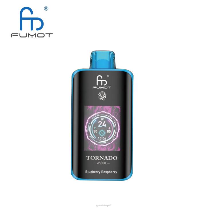 Fumot Tornado 25000 Disposable Vape Blueberry Raspberry D06T3