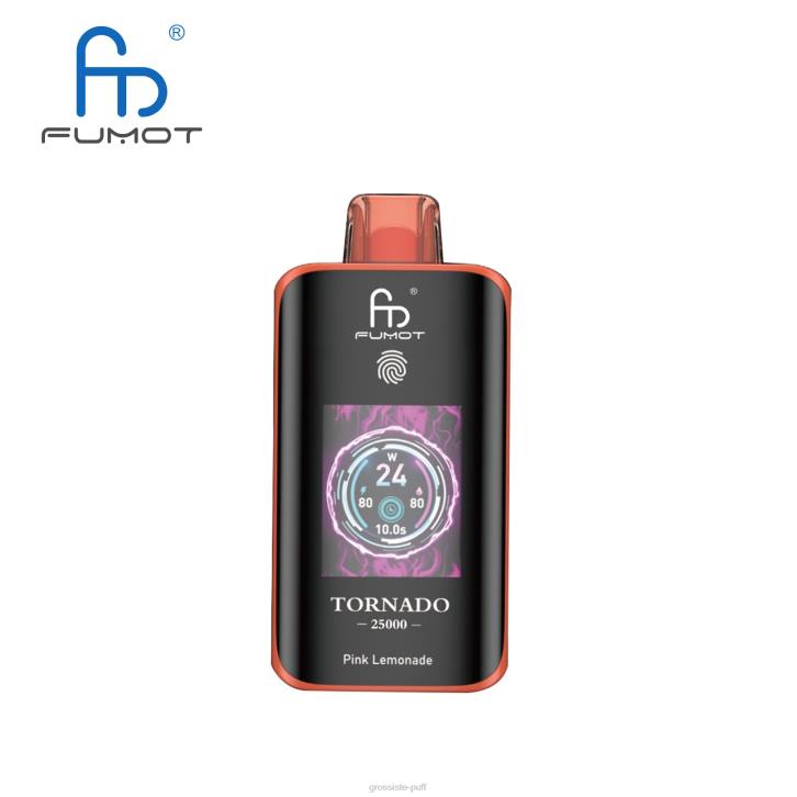 Fumot Tornado 25000 Disposable Vape Pink Lemonade D06T10